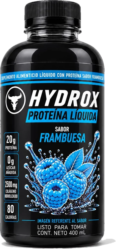 HYDROX Proteína Líquida sabor Frambuesa
